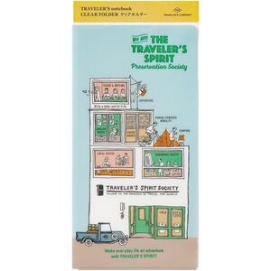Traveler's Company Notebook 2026 Clear Folder The Traveler's Spirit